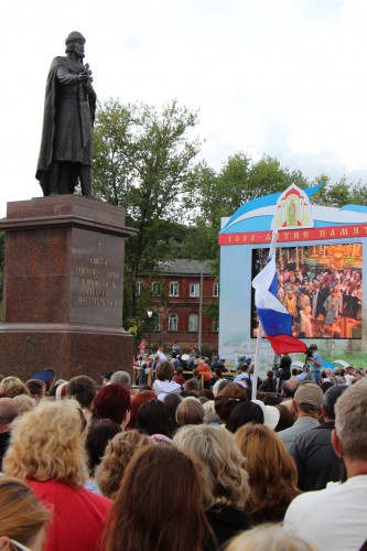 В Смоленске открыт памятник крестителю Руси – князю Владимиру