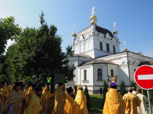 Великое освящение возрождённого соборного храма Благовещения Пресвятой Богородицы, 24 июля 2022 года